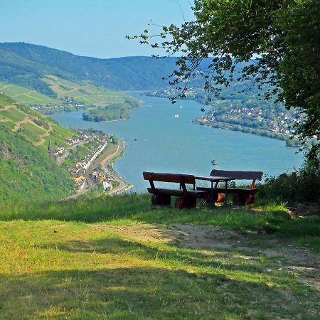 Roosartige Ferien - Ferienwohnung Am Weiherturm Bacharach Bagian luar foto