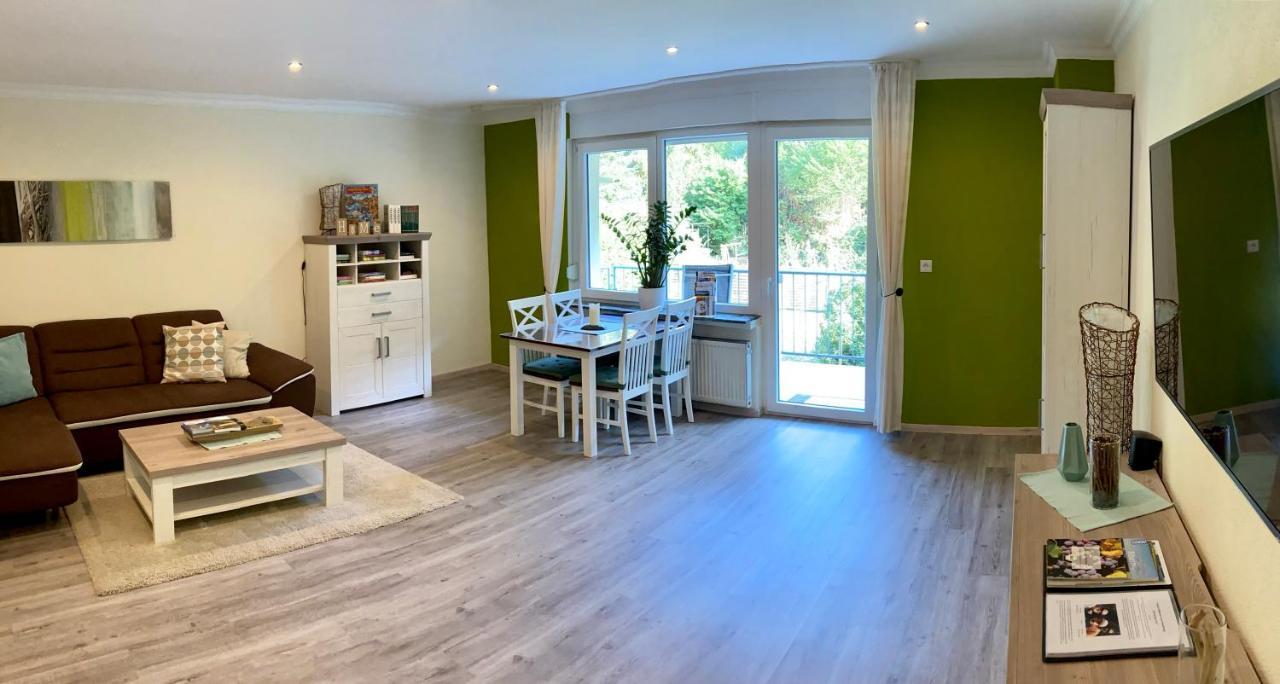 Roosartige Ferien - Ferienwohnung Am Weiherturm Bacharach Bagian luar foto